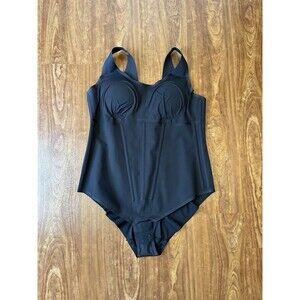 Honeylove Boldness Bodysuit Size 3X Sculpting Shapewear Body-Contouring Black